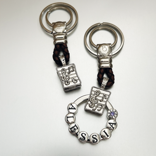 portachiavi 3D personalizzabile musica