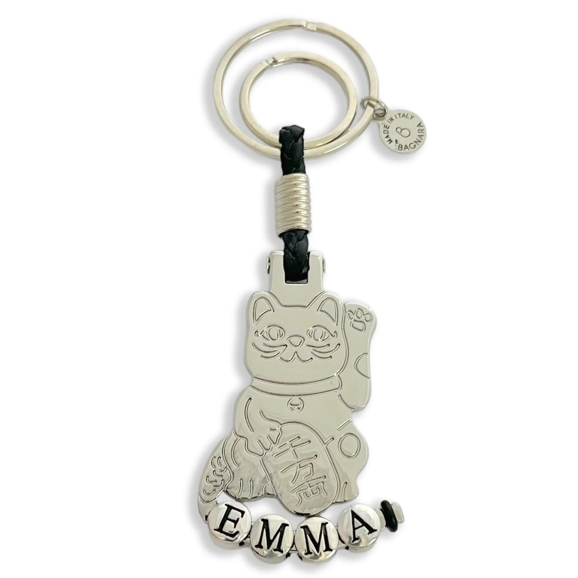 portachiavi-personalizzato-Gatto Maneki Neko