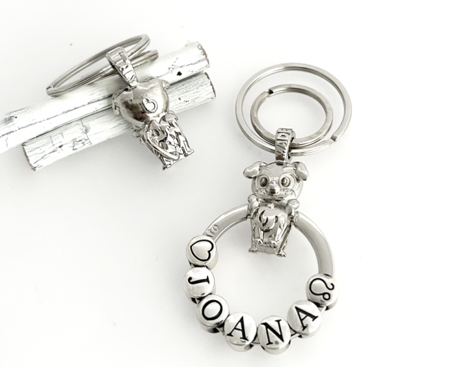 portachiavi 3d matrioska cane