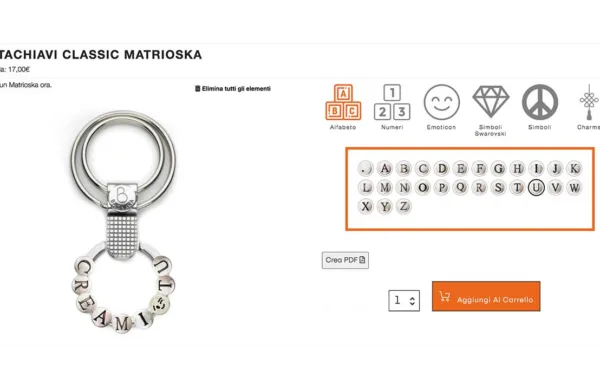 personalizzazione degli accessori moda