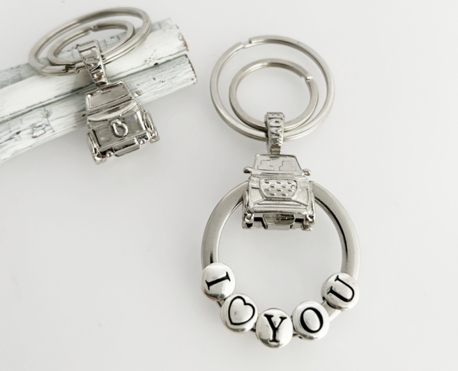 portachiavi personalizzabile 3D auto