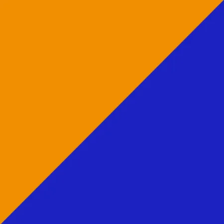 Blu/Arancio