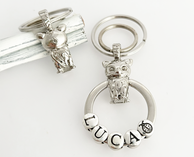 Portachiavi 3D Matrioska Gatto