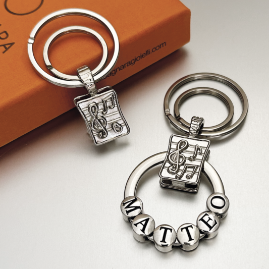 portachiavi 3d musica