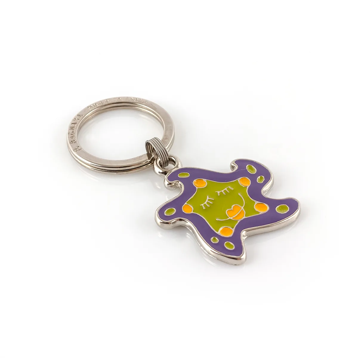 portachiavi-smaltato-stella-viola